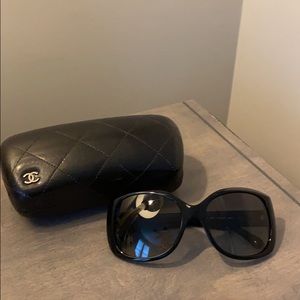 Authentic Chanel Sunglasses w/ case